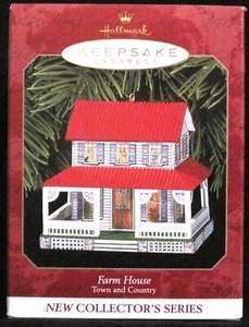 1999 HALLMARK - FARM HOUSE - PRESS TIN-1ST IN TOWN & COUNTRY SERIE - MINT IN BOX - Imagen 1 de 1