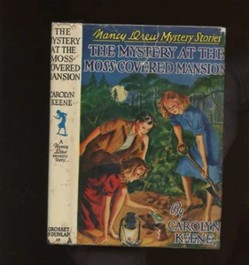 Nancy Drew: #18 The Moss Covered Mansion (1961B-50 Last DJ) HB/DJ 1st/Later - Picture 1 of 6
