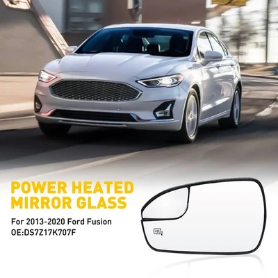 Для 2013-2020 Ford Fusion заднее водительское левое зеркало с подогревом стекло HD стекло США - Изображение 1 из 4