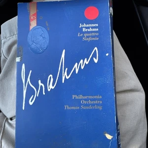 Thomas SANDERLING Signiert BRAHMS Symphony No.1 2 3 4 Philharmonia Orchestra 4CD - Bild 1 von 13