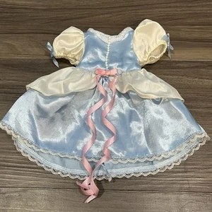 Vestido de repuesto vintage 2002 Playmates Disney Princesa Pequeña Cenicienta 15" - Imagen 1 de 24