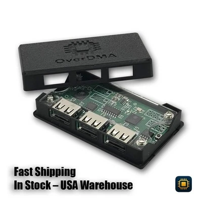 MAKCU V3 开发板 带 OverDMA 保护壳 预闪 V3+ 固件 — 第 1/4 张图片