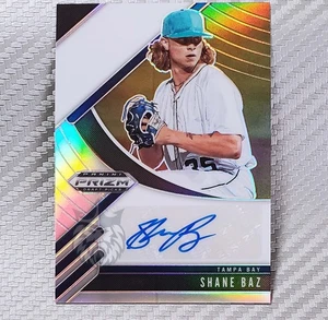 Shane Baz SP Auto 📈 2020 Prizm Draft Picks Autograph Silver Prizm #A-SB Rays - Bild 1 von 2