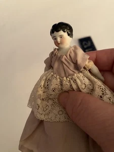 MUÑECA ANTIGUA ALEMANA porcelana casa muñecas niña siglo XIX-E SIGLO XX - Imagen 1 de 10