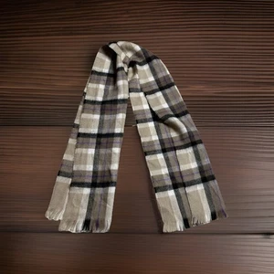 collections scarf Checkerboard, Purple, Brown, Off-White, Unisex, Fashion, Scarf - Picture 1 of 6