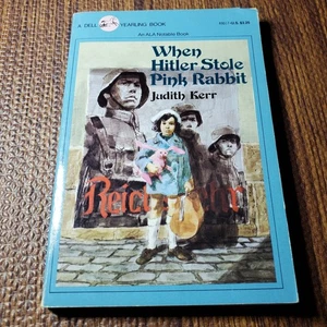 When Hitler Stole Pink Rabbit Judith Kerr 1987 Reprint ALA Notable Dell - Foto 1 di 8