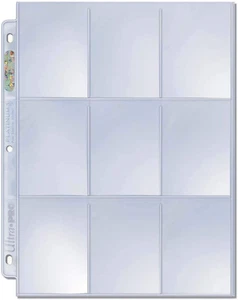 Platinum Series 9-Pocket Pages (50 Ct.) - Card Sleeves Binder Sheets for Trading - Bild 1 von 5