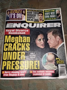 National Enquirer Magazine March 10th ~ Meghan Cracks Under Pressure! - Bild 1 von 5