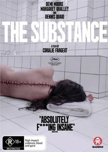 THE SUBSTANCE-Demi Moore-DVD-Region 4-New AND Sealed - Picture 1 of 1