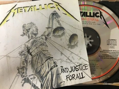 METALLICA - And Justice For All CD 1988 Polygram Australia Disctronics 02 Matrix - image 1 of 2