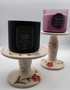 Bath & Body Works Spring Limited Edition Keramik Standfuß Lavendel Floral - Bild 1 von 12