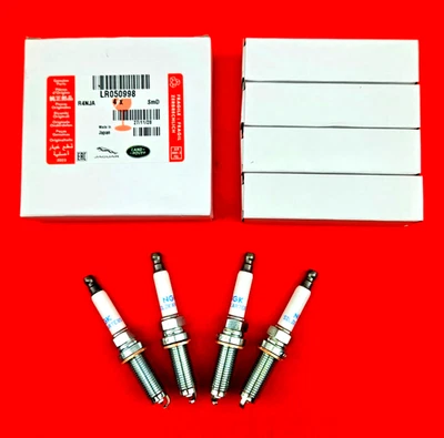 4x Original Land Rover Zündkerzen Defender, Discovery, Evoque, Velar - LR050998 - Image 1 of 4