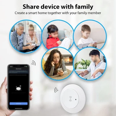 For Tuya WiFi Compatible Sensor with Reliable Performance in Diverse Conditions - Image 1 of 4