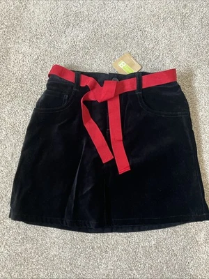 Новый с Ярлыками Crazy 8 черный бархат Рождественская юбка девочки размер средний 7/8 праздничные фотографии - Изображение 1 из 4