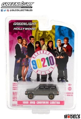 Beverly Hills 90210 1998 JEEP CHEROKEE LIMITED Greenlight #44930-A 1/64 Die Cast - Immagine 1 di 2