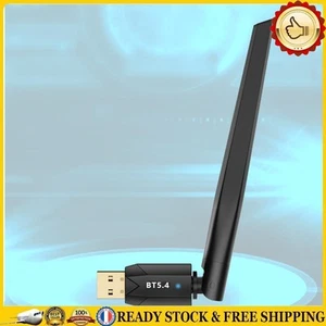 USB Bluetooth-Compatible 5.4 Adapter USB Dongle Adapter Driver Free Black Useful - Bild 1 von 12