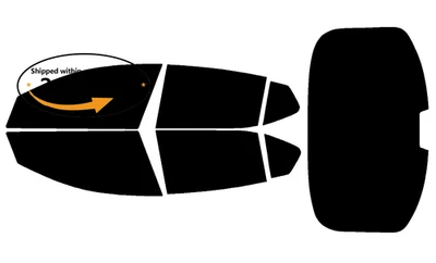 Kit de película de tinte de ventana de 2 capas precortada personalizada computarizada para sedán 11-15 KIA Optima Foto 1 de 4