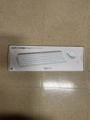 Logitech - MK470 Full-size Wireless Scissor Keyboard and Mouse Bundle -... - Image 1 of 4