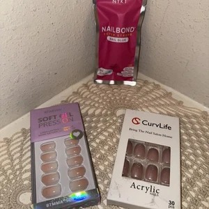 Curvlife & BTARTBOX Nails & NYK1 Nail Glue All Unopened In Original Packages - Picture 1 of 7