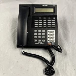 Teléfono Samsung iDCS 28D, con soporte y auricular - probado y funcionando - G3 - Imagen 1 de 17