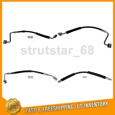 4 mangueras de freno delanteras traseras para Ford Taurus 3,5 L Foto 1 de 4