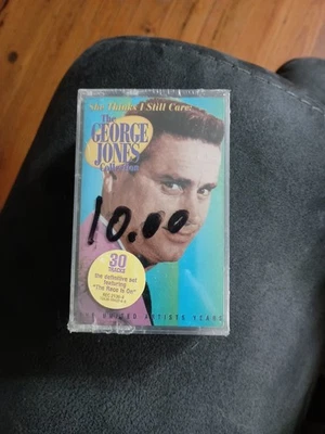 George Jones She Thinks I Still Care Two Cassettes Sealed - Image 1 of 3
