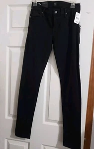 Nuevo con etiquetas Pantalones de mezclilla ajustados negros/axel talla 28 Citizens of Humanity Avedon talla 28 - Imagen 1 de 8