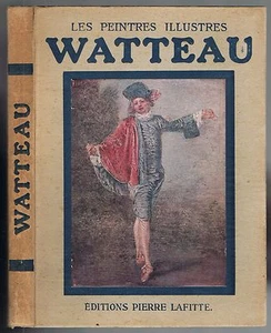 WATTEAU Biographie par Henry ROUJON Huit Repros de l'Artiste Édit Pierre LAFITTE - Imagen 1 de 12