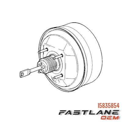 2007-2008 CHEVROLET EQUINOX POWER BRAKE BOOSTER NEW OEM 15835854 - Image 1 of 4