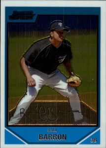 2007 Bowman Chrome Prospects #BC127 Raul Barron