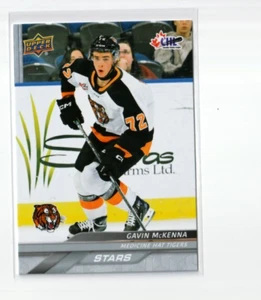 GAVIN MCKENNA '24/25 Upper Deck CHL STARS card #339 MEDICINE HAT TIGERS - Foto 1 di 1