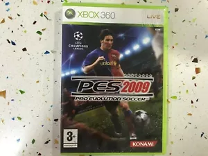 PES2009 Xbox 360 Pal Pes 2009 Pro Evolution Soccer 2009 Konami Xbox Live Lfp - Picture 1 of 3