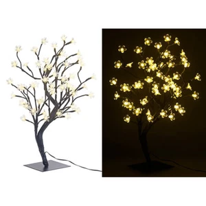 Lunartec LED-Baum mit 64 beleuchteten Blüten, 45 cm, IP44, für innen & außen - Bild 1 von 8