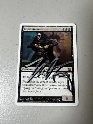 MTG Magic Royal Assassin Signed Artist Proof 9th Edition Mark Zug - Image 1 of 2