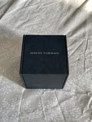 DAVID YURMAN Caja de Exhibición de Regalo Anillo Joyería Vacía Foto 1 de 4