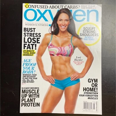 Oxygen Fitness Magazine u August 2014  Lori Harder Cover Vol 17 Is 8 No 178 Body Foto 1 de 4