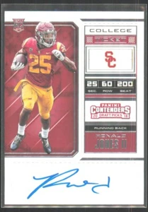 2018 Panini Contenders Draft Picks College Ticket Ronald Jones II Rookie Auto - Picture 1 of 2