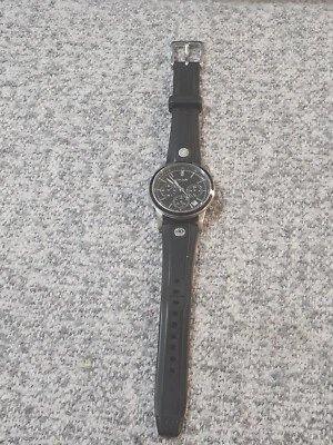 Reloj cronógrafo DKNY esfera negra #NY8171. LIMPIO Foto 1 de 4
