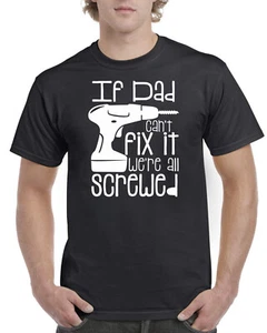 Vatertagsgeschenke Papa T-Shirt Geburtstagsgeschenk für Papa TShirt für Vater Fun Tee - Bild 1 von 11