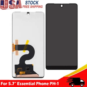 New 5.7'' For Essential Phone PH-1 LCD Display Touch Screen Digitizer Assembly - Zdjęcie 1 z 7
