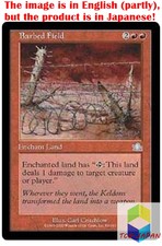 Magic: The Gathering MTG Jpver Foil Barbed Field PCY Uncommon