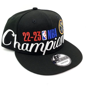 New Era 9FIFTY Denver Nuggets 2023 NBA Finals Champions Locker Room Snapback Hat - Picture 1 of 8
