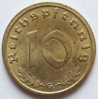 Moneta Rzesza Niemiecka 3. Rzesza 10 Reichspfennigów 1936 G w prawie stemplowym połysku