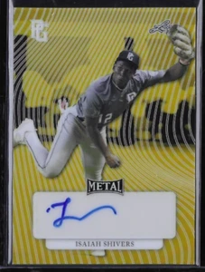 ISAIAH SHIVERS 2023 Leaf Perfect Game RC XRC Auto 1/1 - Picture 1 of 2