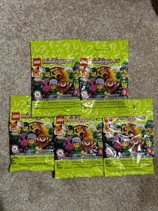 LEGO Minifiguras Serie 19 - Bolso Ciego Misterioso Retirado Lote de 5 - Imagen 1 de 3