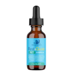 Rest&Quiet Pet Formula 15mL Drops Natural Stress Relief for Dogs Cats Horses - Picture 1 of 1