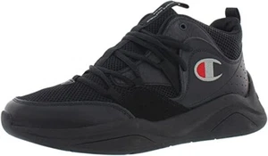 Champion Herren Recruit Hi Turnschuhe Farbe Dreifach Schwarz Größe 9,5M Stil CAS10016M  - Bild 1 von 4