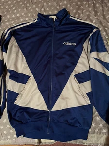 Adidas Oldschool retro Trainingsjacke 90s 80s D7 Größe M-L - Bild 1 von 4