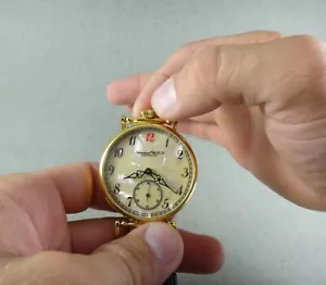 MOLNIYA  Vintage USSR Excellent Watch Mechanical Marriage Visible Mechanism 3602 - Picture 1 of 11