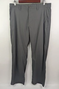 Eddie Bauer Pants Mens 34x30 (Fits 36x30) Takeoff Chino Gray Hiking Outdoor 0391 - Picture 1 of 14
